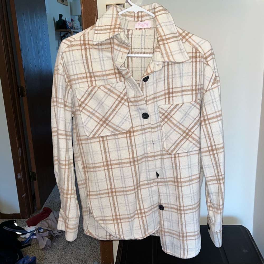 Beige Shacket - image 2